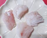 離乳食後期☆たらのムニエル作り方1写真