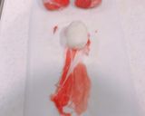 豚ロースをグリル、3種類の肉巻きおにぎり作り方3写真
