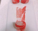 豚ロースをグリル、3種類の肉巻きおにぎり作り方4写真