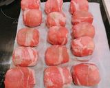 豚ロースをグリル、3種類の肉巻きおにぎり作り方5写真