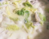 鶏肉と白菜のミルク煮作り方8写真