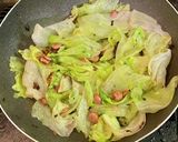 レタスの梅肉炒め作り方6写真