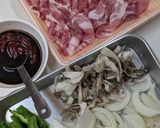 豚コマのウスターソース&ケチャップ味作り方1写真