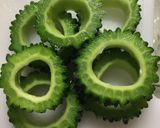 ゴーヤ肉詰めの胡椒煮込み作り方1写真