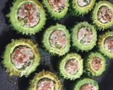 ゴーヤ肉詰めの胡椒煮込み作り方4写真