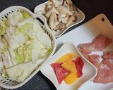 レンチン 白菜エリンギ鶏胸肉のクリーム煮作り方1写真
