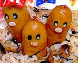 ポケモン弁当〜ハロウィンピカチュウ〜作り方3写真