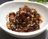 椎茸の佃煮と三つ葉の混ぜごはん作り方1写真