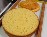 HMで♡型の底に敷くためのスポンジケーキ作り方5写真