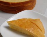 HMで♡型の底に敷くためのスポンジケーキ作り方6写真