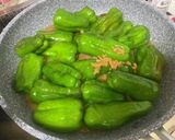 俺流！丸ごとピーマンのクタクタ煮（味噌）作り方4写真