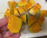 俺流！ほくほくカボチャのカレー炒め煮作り方2写真