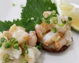 椎茸のごろっと海老詰蒸し作り方5写真
