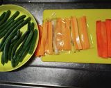 お弁当★人参いんげん肉巻き★濃厚チーズ作り方4写真