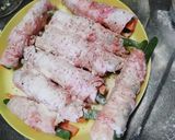 お弁当★人参いんげん肉巻き★濃厚チーズ作り方6写真