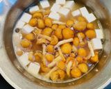 基本の豆腐とナメコのお味噌汁作り方3写真