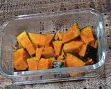 【動画レシピ】ハロウィンカボチャごま団子作り方1写真