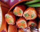 お弁当★人参いんげん肉巻き★濃厚チーズ作り方14写真