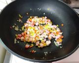 簡単☆カレーチャーハン作り方3写真
