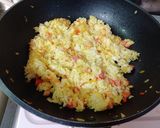 簡単☆カレーチャーハン作り方4写真