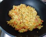 簡単☆カレーチャーハン作り方5写真