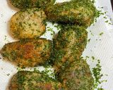 里芋の磯辺揚げ作り方3写真