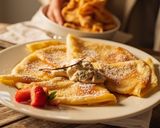 クレープ　粉砂糖かけ作り方7写真