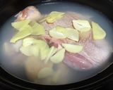 舞茸だしの鶏肉と白菜とお餅のとろりん鍋作り方2写真