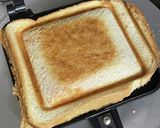 卵・キャベツ・チーズのホットサンド作り方7写真