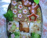 ♡もうすぐクリスマス♡キャラ弁おかず作り方3写真