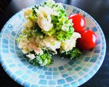 ブロッコリーのめんたい　ポテトサラダ作り方5写真