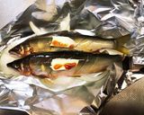 まるごと食べられる♡鮎のホイル焼き作り方3写真