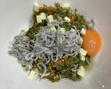 離乳食後期♡しらす入り野菜チヂミ作り方2写真