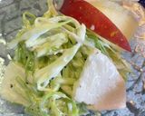 林檎と#キャベツの#シャキシャキサラダ作り方6写真