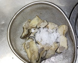 牡蠣と万願寺唐辛子の焼きびたし作り方1写真
