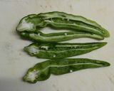 牡蠣と万願寺唐辛子の焼きびたし作り方3写真