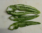牡蠣と万願寺唐辛子の焼きびたし作り方3写真