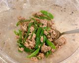 【楽めし】ひき肉ピーマンライス作り方3写真