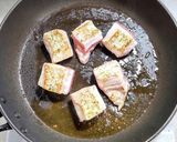豚バラ肉ブロックの黒ビールでトマト煮作り方4写真