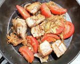 豚バラ肉ブロックの黒ビールでトマト煮作り方6写真