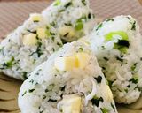 青菜とシラスとチーズのおにぎり作り方4写真