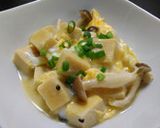 包丁いらず！高野豆腐の卵とじ作り方5写真