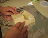 カリッと焼いたターキーラップ作り方3写真