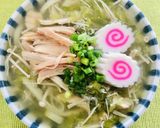 鶏ねぎ塩うどん作り方5写真