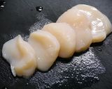簡単！ホタテと長芋のマヨだし炒め作り方1写真