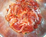 簡単☆イタリア風マグロユッケ作り方1写真