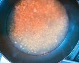 山盛りレタスをたまご鮭フレークあんかけで作り方3写真