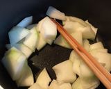 すき焼きのたれで簡単♪冬瓜の煮物作り方1写真