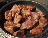 我が家のビーフシチュー、牛肉の赤ワイン煮作り方4写真