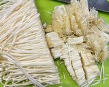 市販の冷凍つくね団子で時短春雨スープ作り方6写真